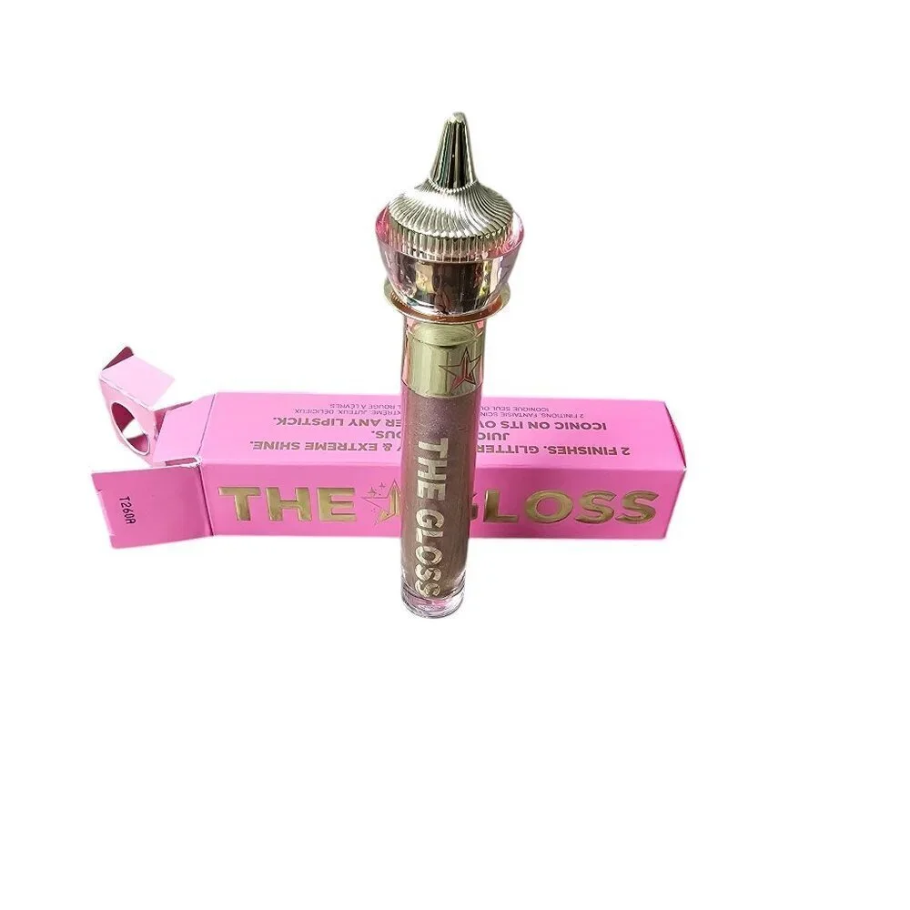 JEFFREE STAR New The Gloss SEQUIN GLASS Sheer Shift Metallic Finish Lip Gloss
